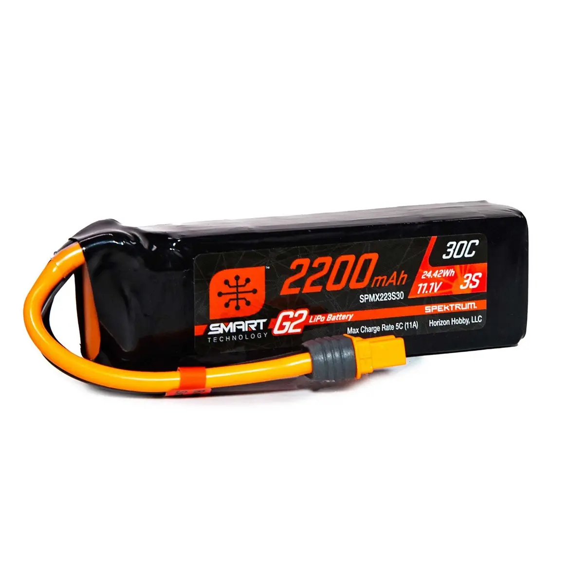 Ic3 3S 11.1V Smart G2 Lipo Battery, 30C 2200Mah 1