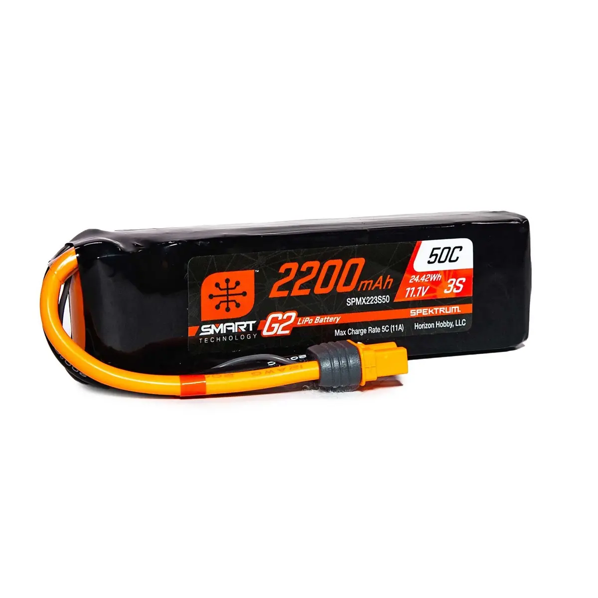 Ic3 3S 11.1V Smart G2 Lipo Battery, 50C 2200Mah 1