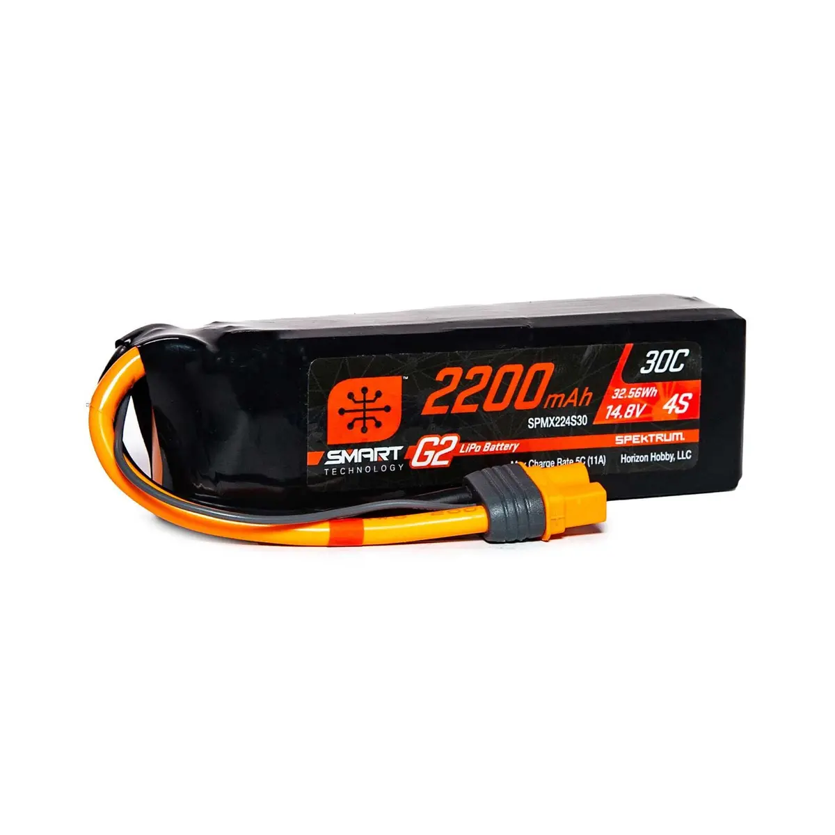 Ic3 4S 14.8V Smart G2 Lipo Battery, 30C 2200Mah 1