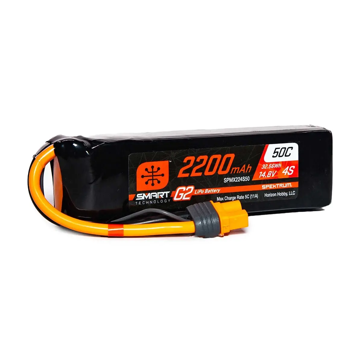 Ic3 4S 14.8V Smart G2 Lipo Battery, 30C 2200Mah 1