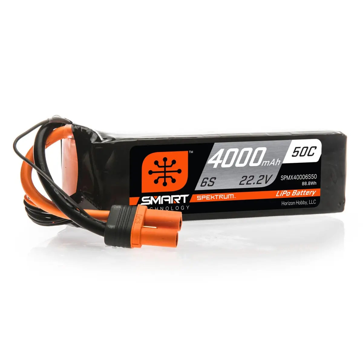 Smart 6S 22.2V Lipo Battery, 50C 4000Mah, Ic5 1