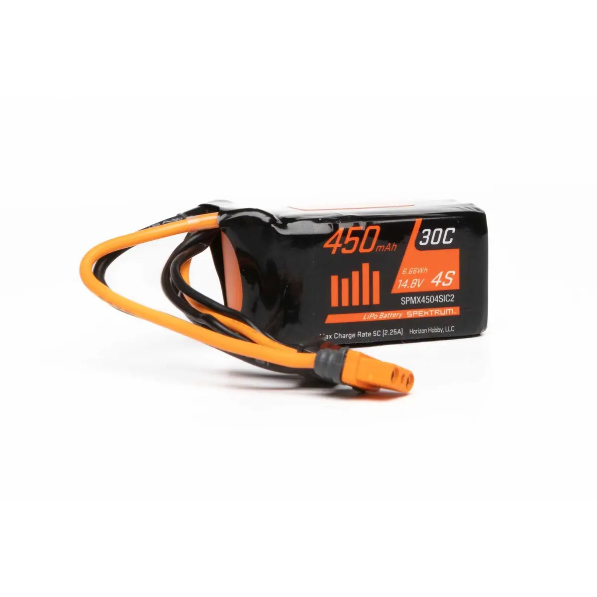 Ic2 4S 14.8V Lipo Battery, 30C 450Mah 1