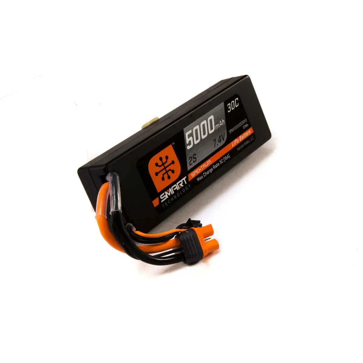 Smart 2S 7.4V Lipo Battery, 30C 5000Mah, Ic3 1