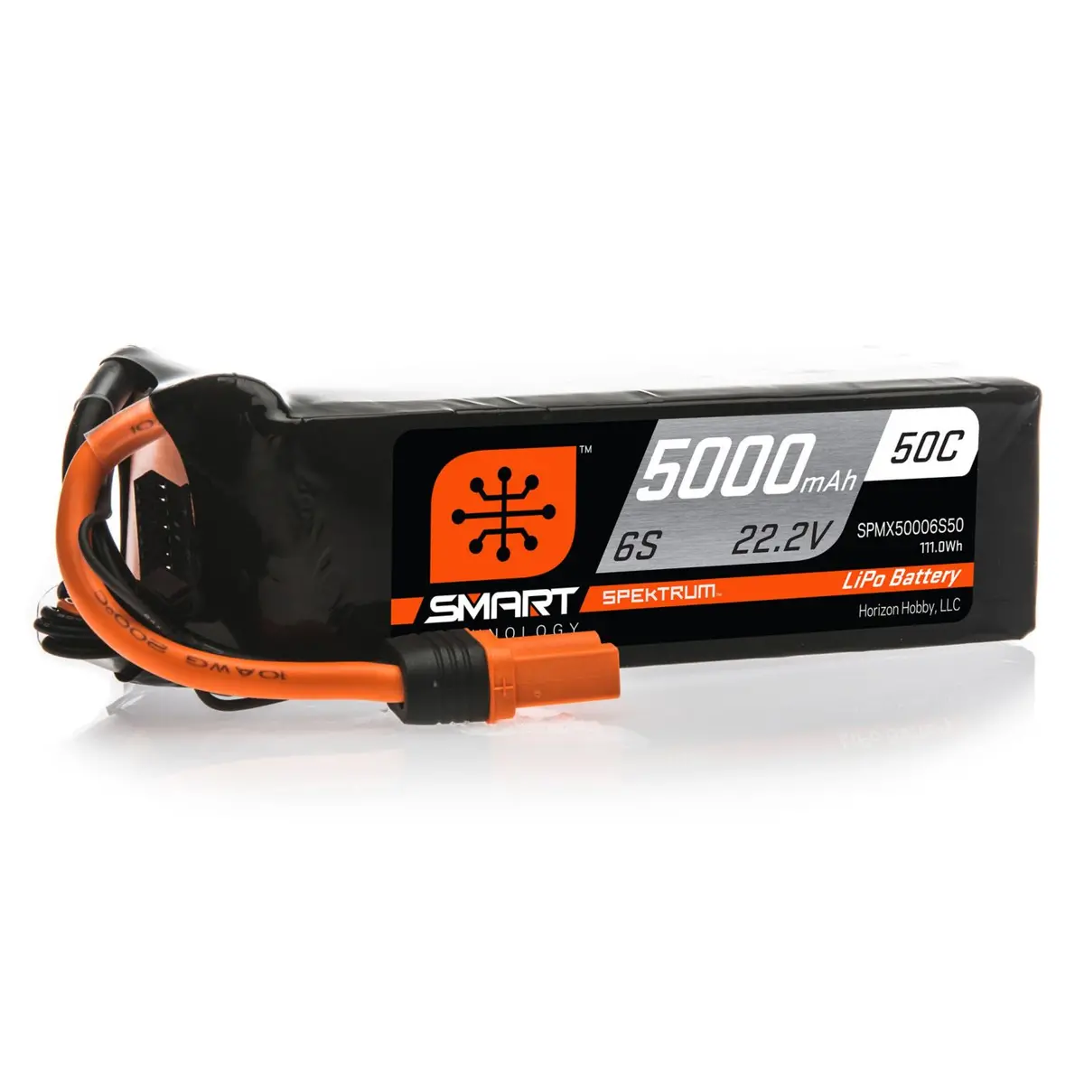 Smart 6S 22.2V Lipo Battery, 50C 5000Mah, Ic5 1