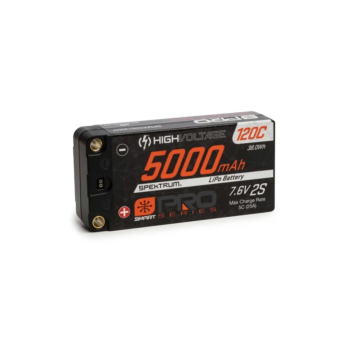 Smart 2S Lipo Battery, 5000Mah, 120C, 5Mm Bullet 1