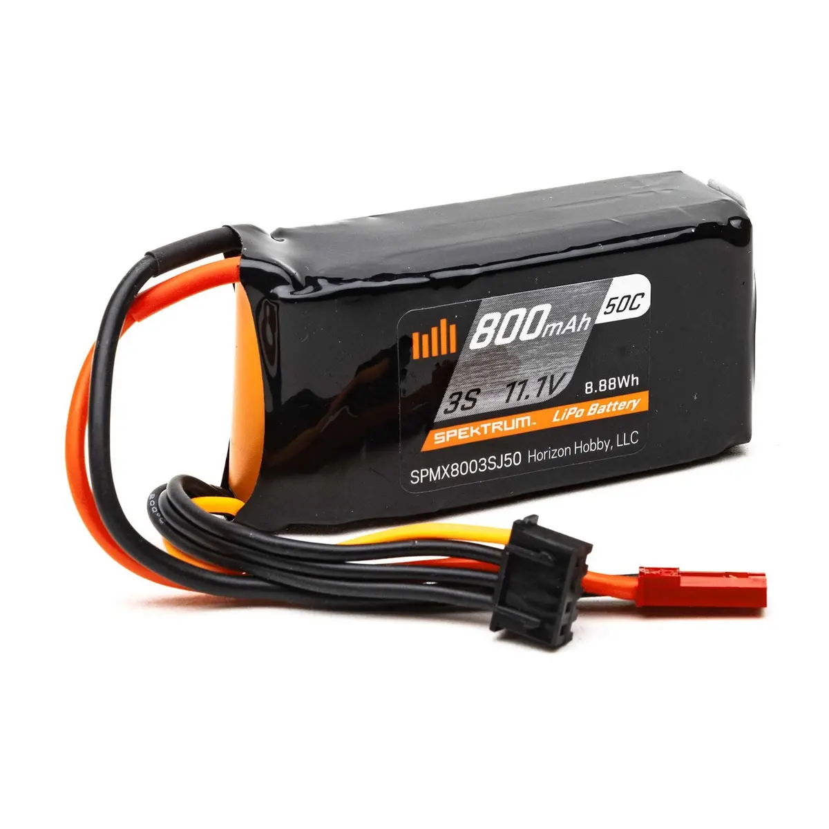 Jst 3S 11.1V Lipo Battery, 50C 800Mah 1