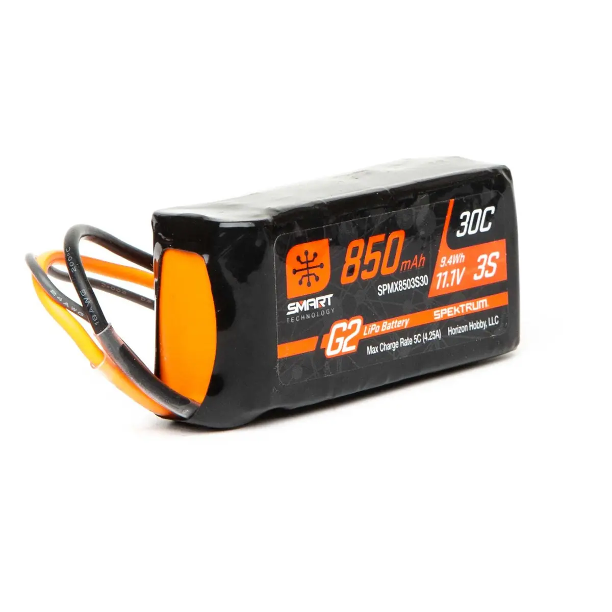 Ic2 3S 11.1V Smart G2 Lipo Battery, 30C 850Mah 1