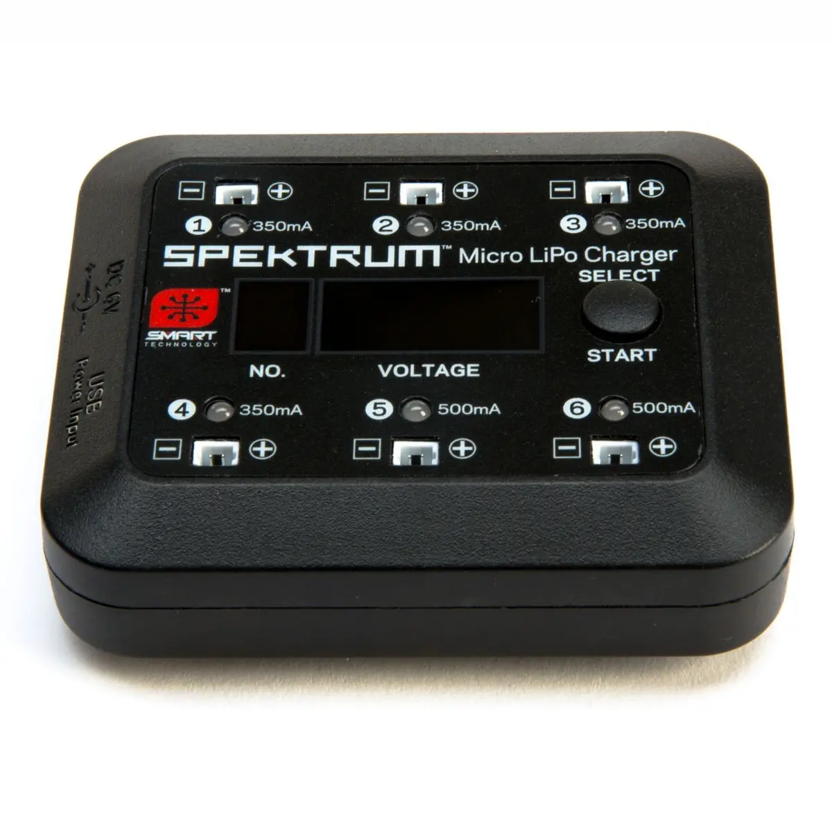 S63 Micro 6-Port Dc/Usb Lipo Smart Charger, 1S 1