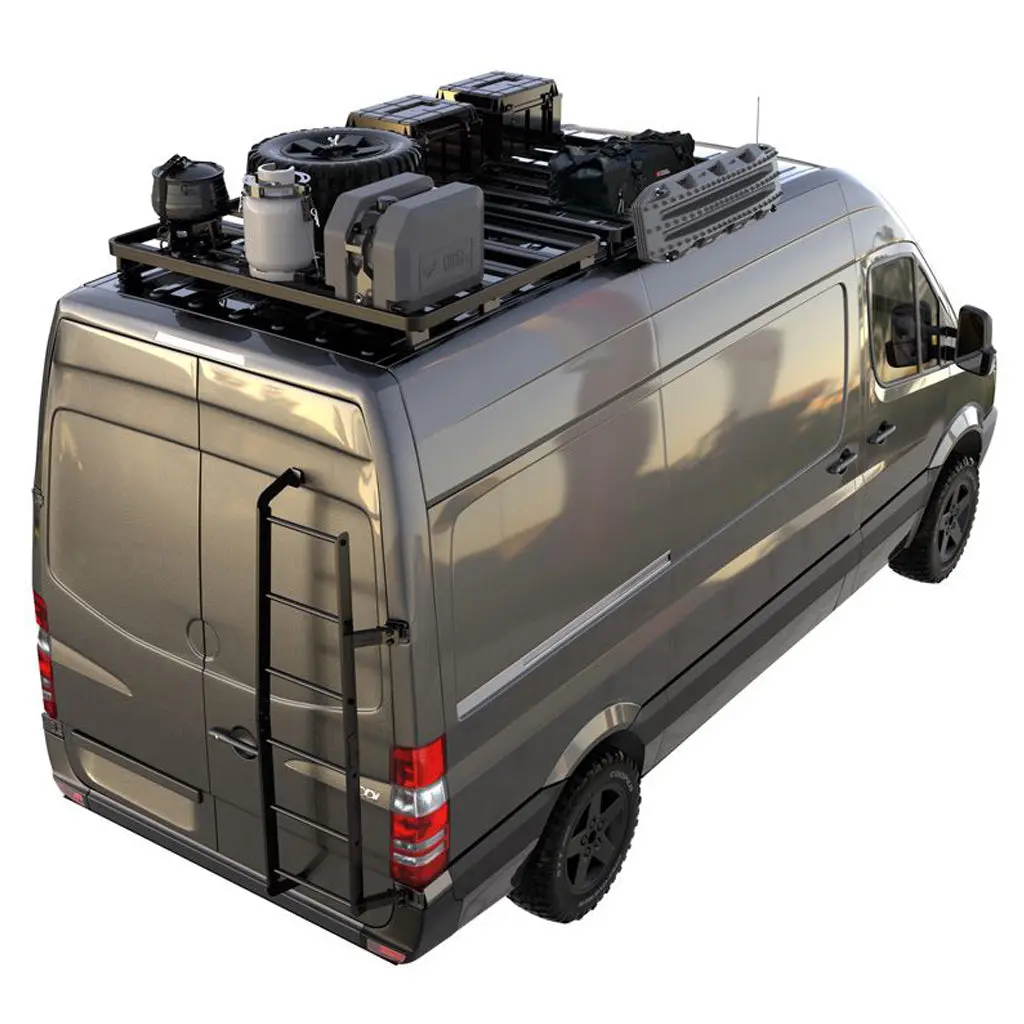 Front Runner Slimline Ii 1/2 Length Roof Rack For Mercedes Sprinter (2007+) 1
