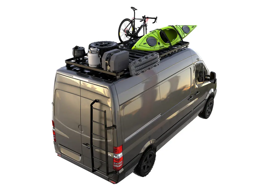 Front Runner Mercedes-Benz Sprinter 2Gen/3Gen 170In/L3/Lwb Wheelbase W/O Oem Tracks (2006-Current) Slimline Ii Roof Rack Kit / Tall 1