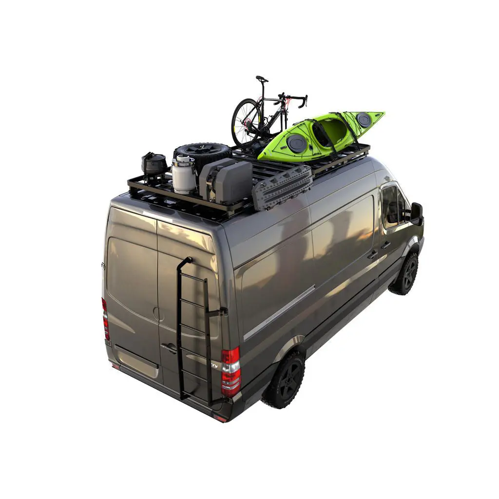 Front Runner Slimline Ii Roof Rack For Mercedes Sprinter 144/170” L2/L3 Mwb/Lwb With Oem Tracks (2006+) - Tall 1
