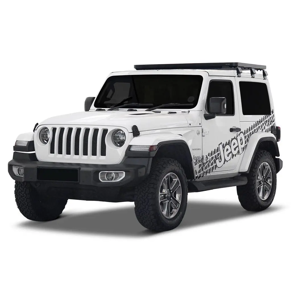 Front Runner Slimline Ii 1/2 Length Roof Rack For Jeep Wrangler Jl 2-Door (2018+) 1