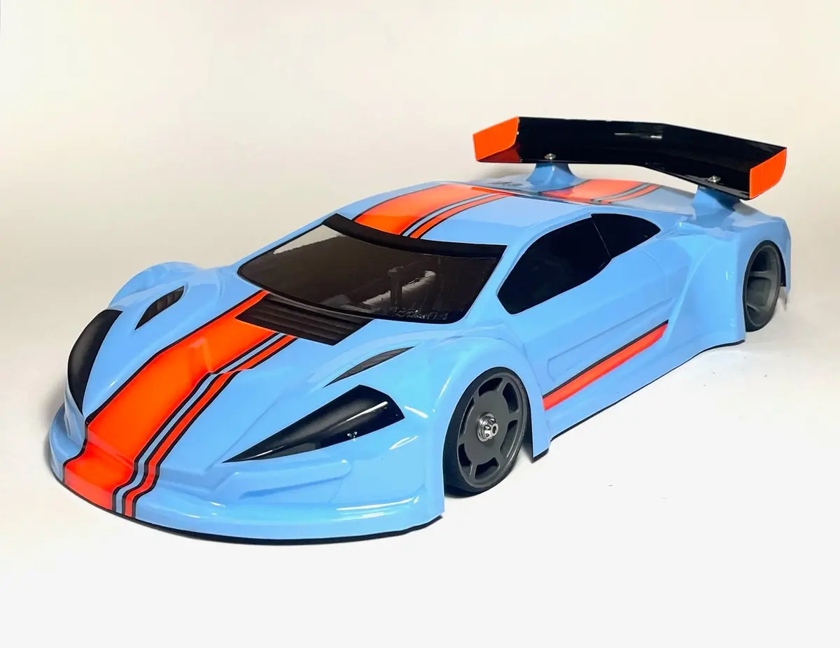 Sr-04 Superkura Gt12 Body, Lite (.020), Clear 1