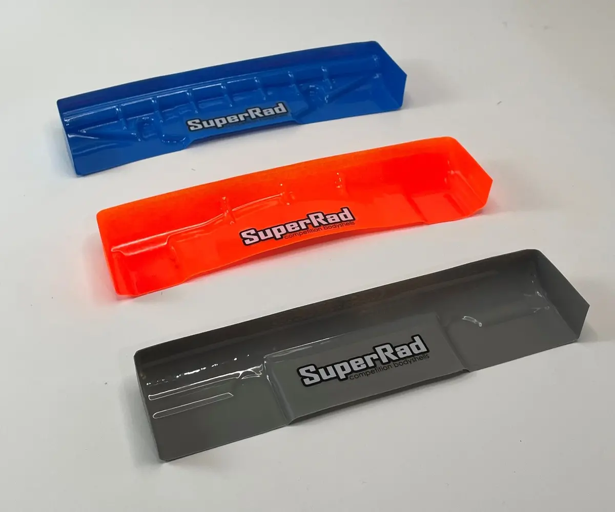 Superwing Lx Low Downforce Touring Car Wing (.5Mm), Clear 1
