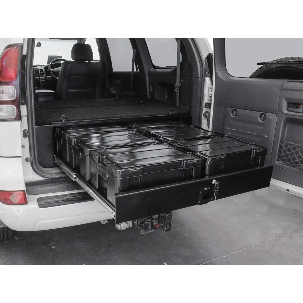 Front Runner 6 Cub Pack Drawer Kit For Toyota Prado 120 / Lexus Gx470 1