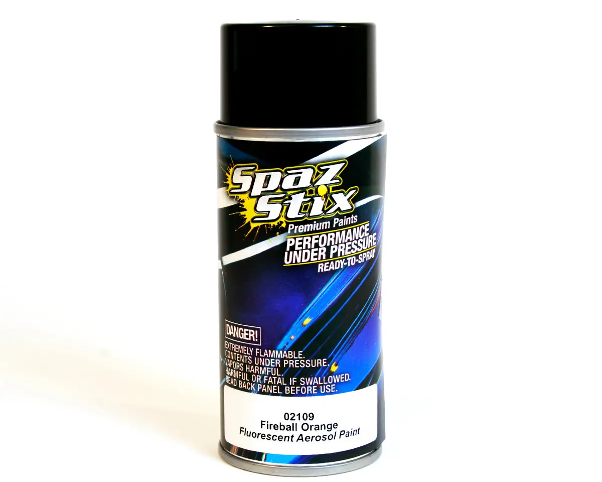 Aerosol Paint, Fireball Orange Fluorescent 1