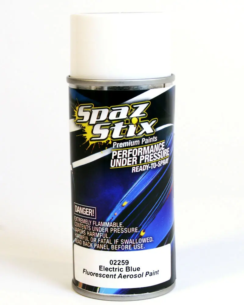 Aerosol Paint, Electric Blue Fluorescent 1