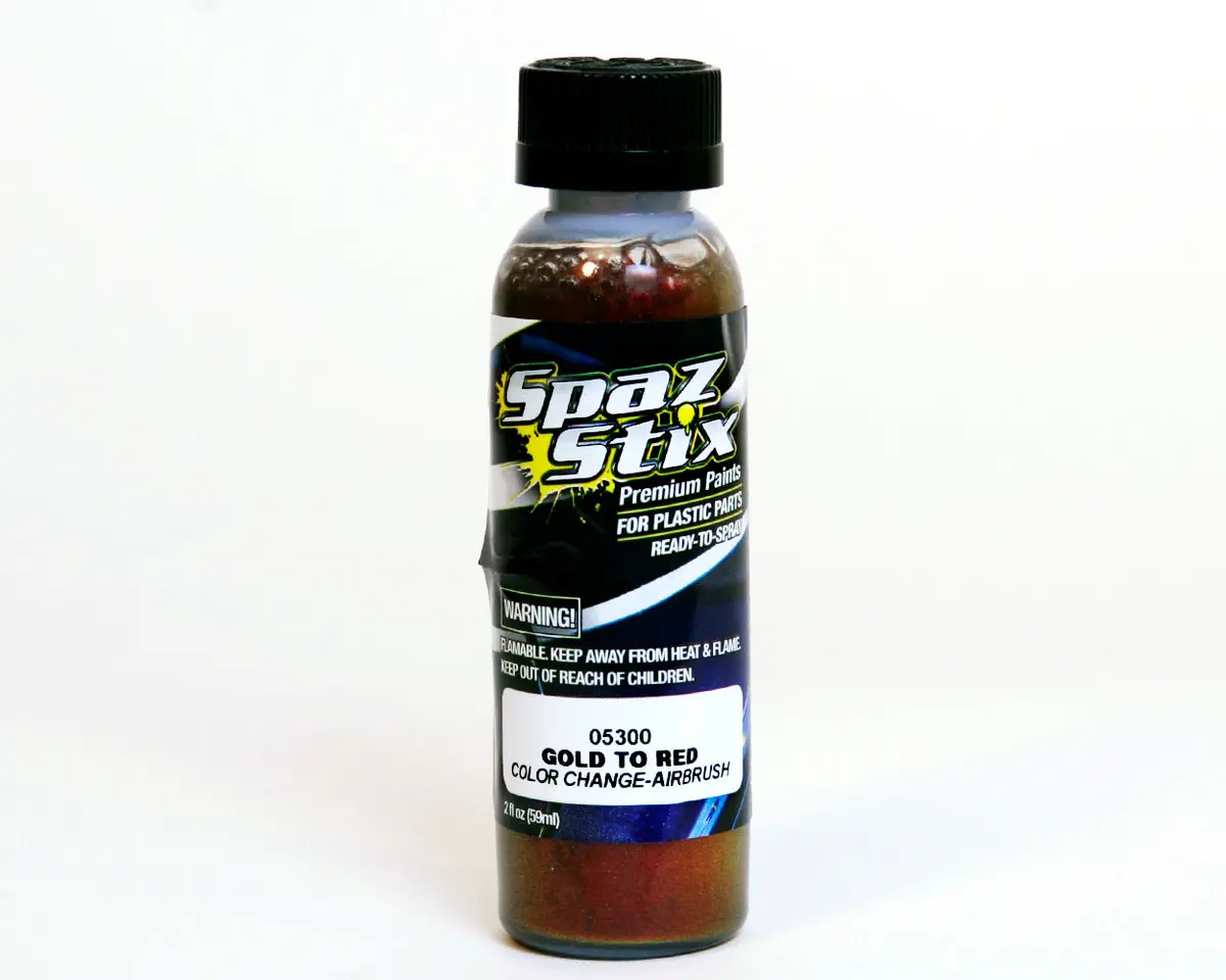Color Change Airbrush Paint, Gold/Red, 2Oz 1