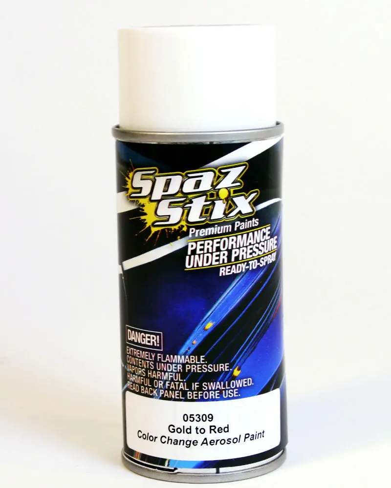 Aerosol Paint, Color Change Gold/Red 1