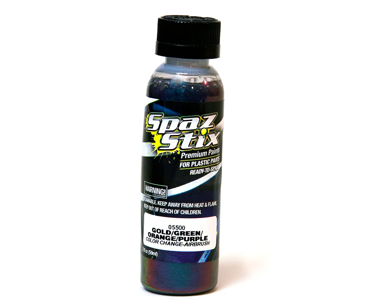 Color Change Airbrush Paint, Gold/Green, 2Oz 1