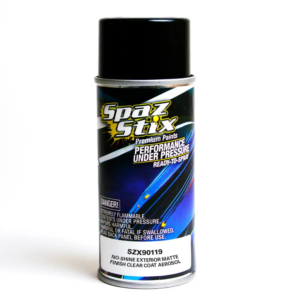 Aerosol Paint, Exterior Matte Finish Clear Coat 1