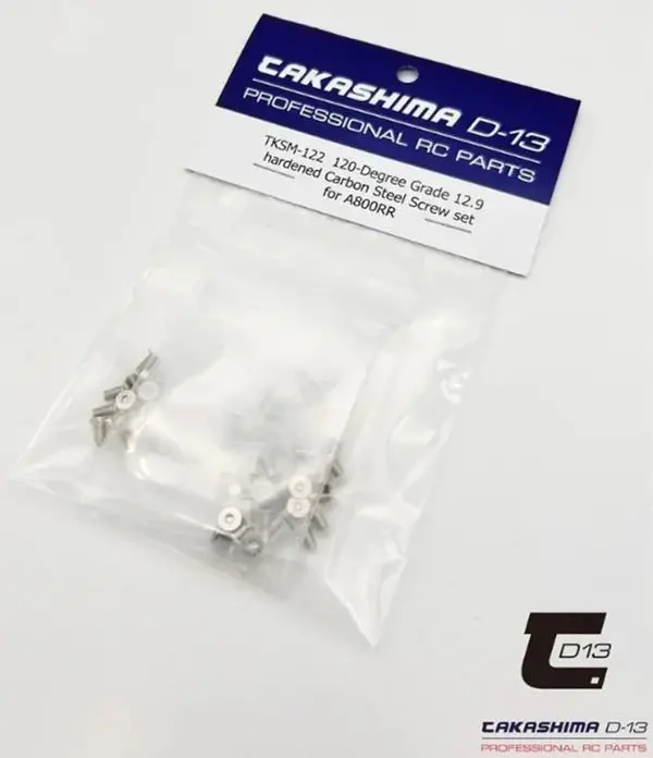 D-13 120-Degree Screw Set For 1.2Mm Steel A800rr Chassis 1