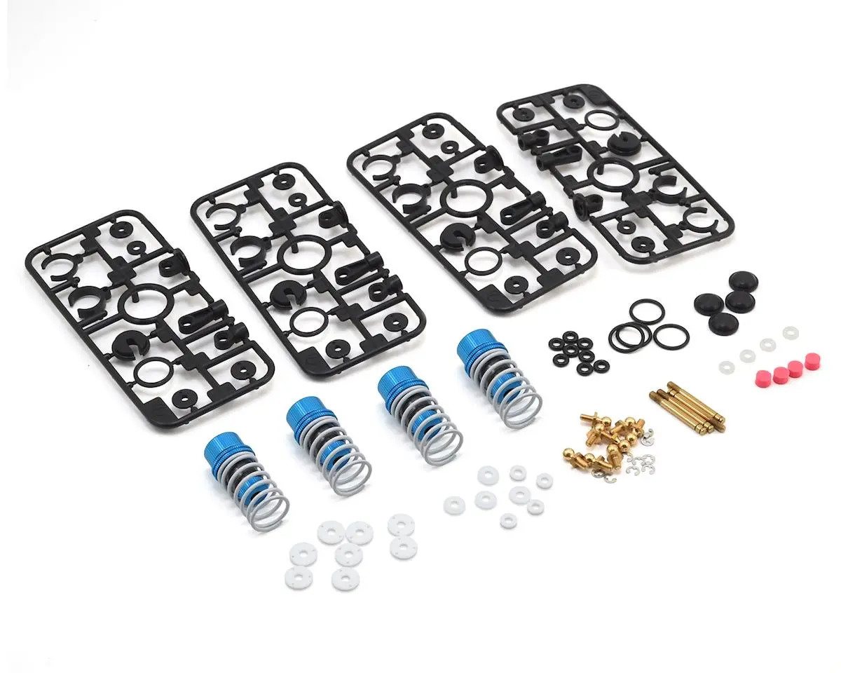 Tt-02 / Tt-01 / 415 / 416 Trf Special Shock Set, Black (4) 1