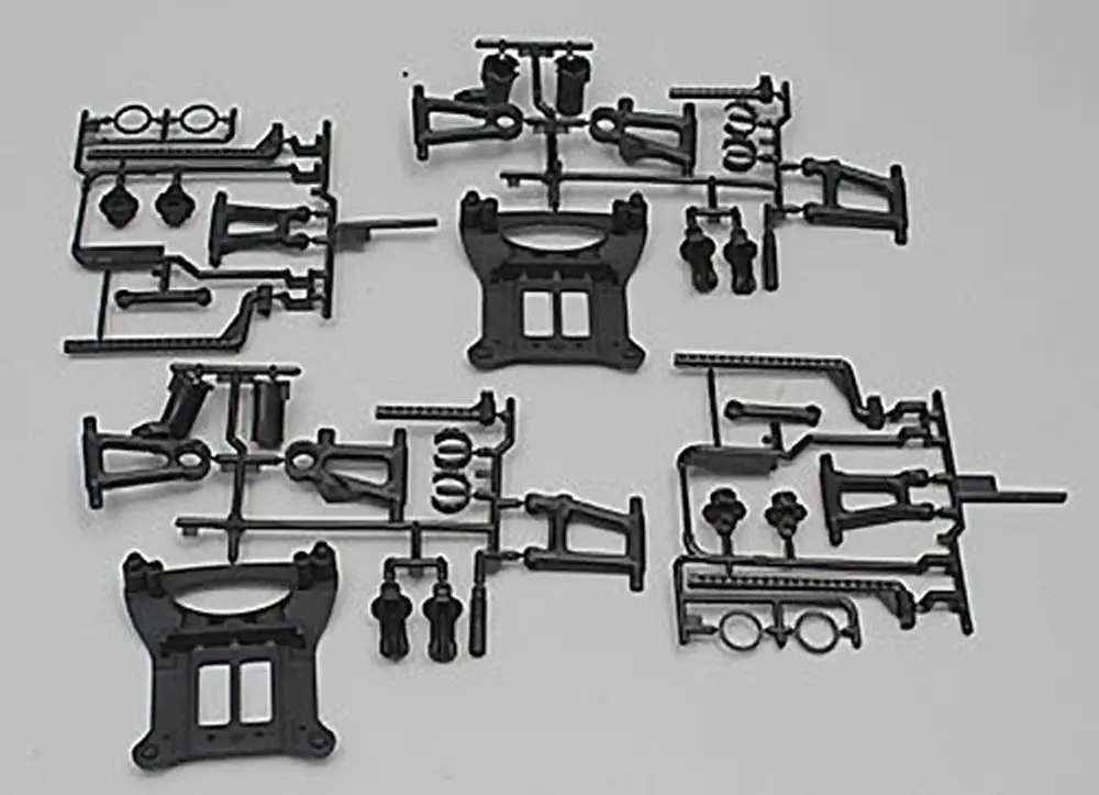 Suspension Arms & Body Mounts Tt-01 1