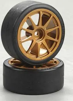 Tamiya 51219 Drift Tires Type D & Whl 1