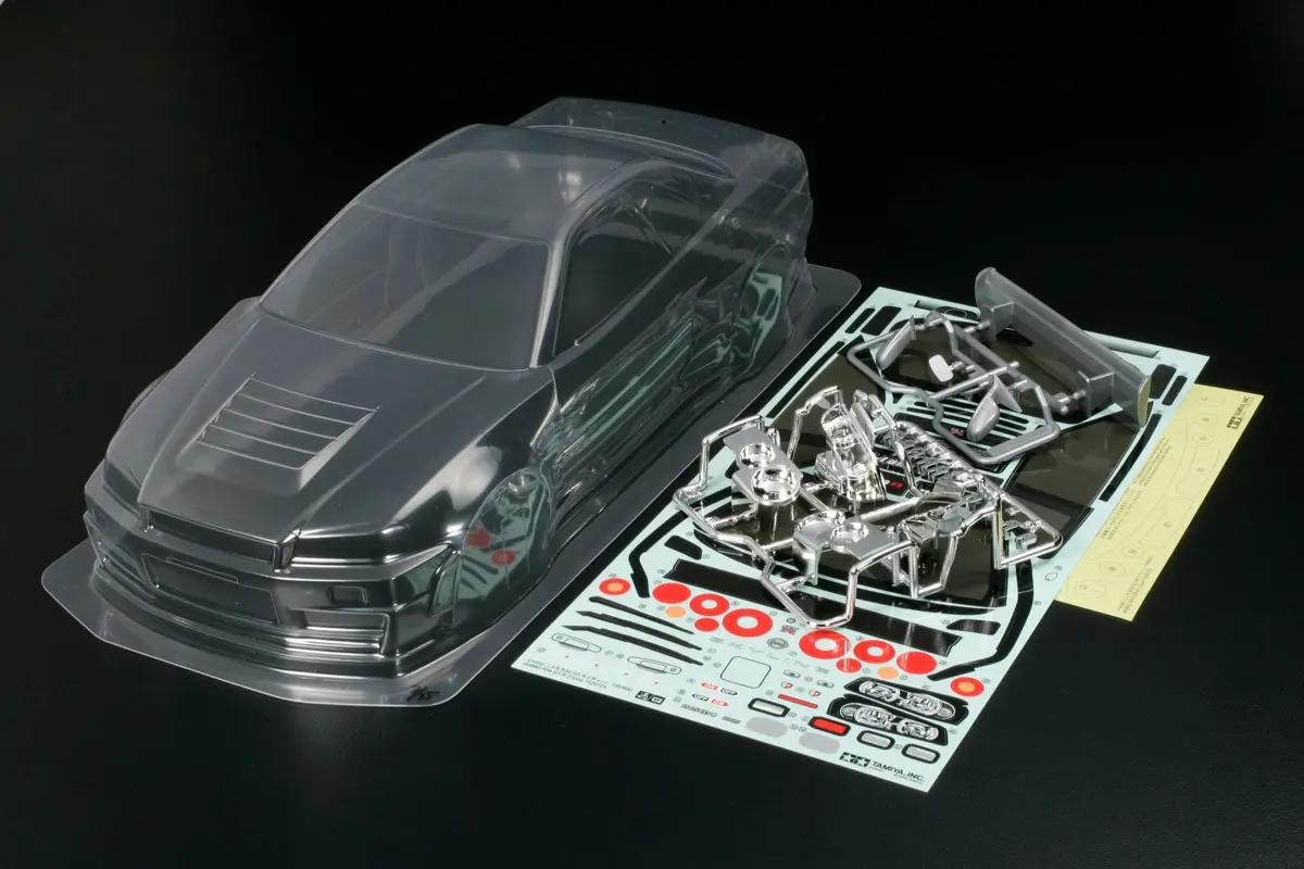 Nismo R34 Gt-R Z-Tune 1/10 Touring Car Body Set, Clear 1
