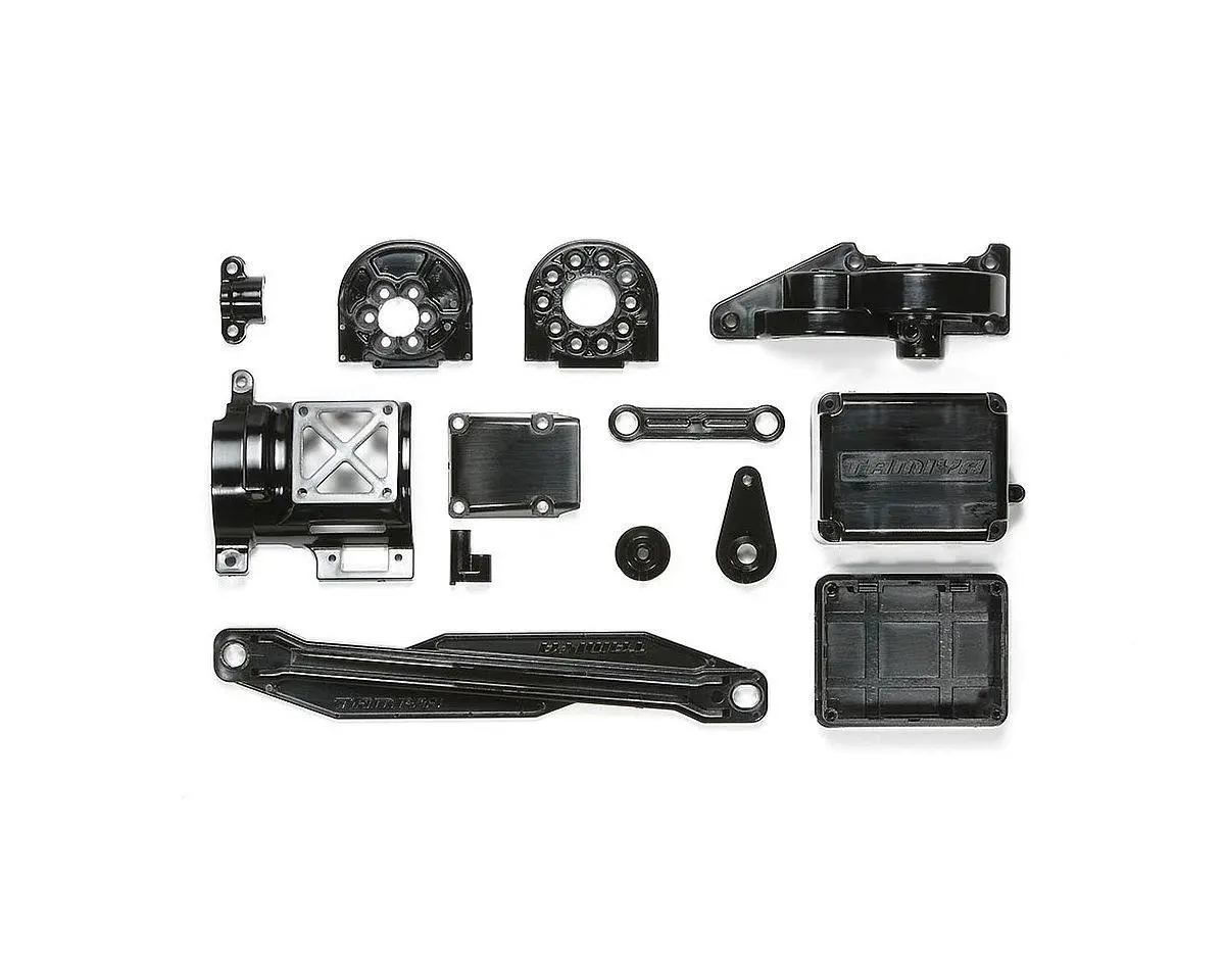 Tt-02 Motor Mount, Gear Cover, Battery Strap (D-Parts Set) 1