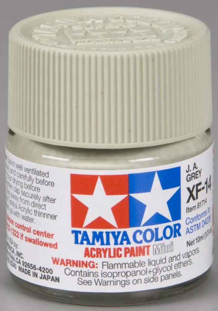 Xf-14 Acrylic Paint, Ja Gray, Mini, 1/3 Oz 1