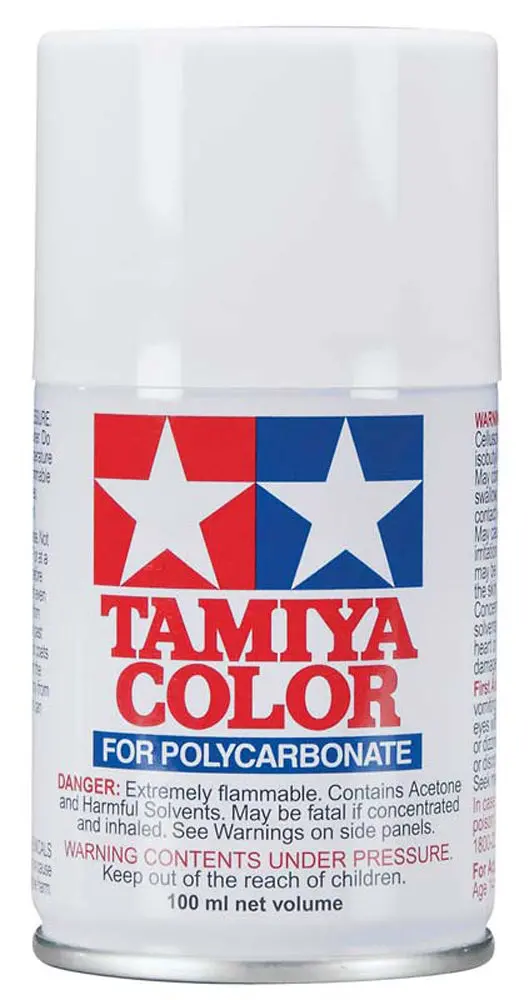 Ps-1 Polycarb Spray Paint, White 1