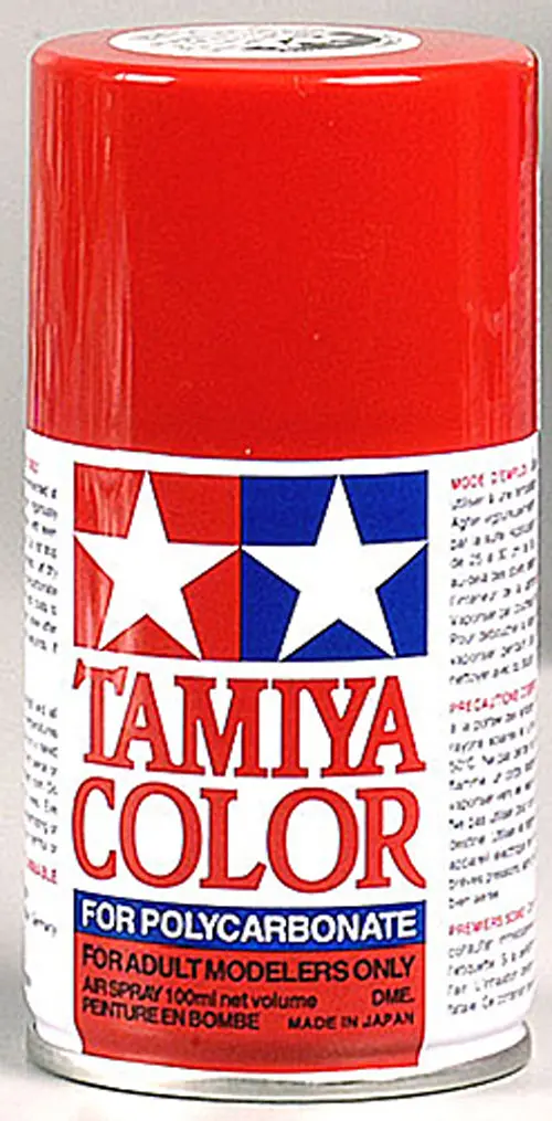 Ps-2 Polycarb Spray Paint, Red 1