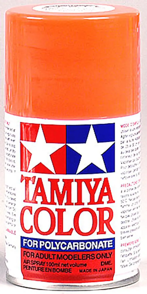 Ps-20 Polycarb Spray Paint, Fluorescent Red 1