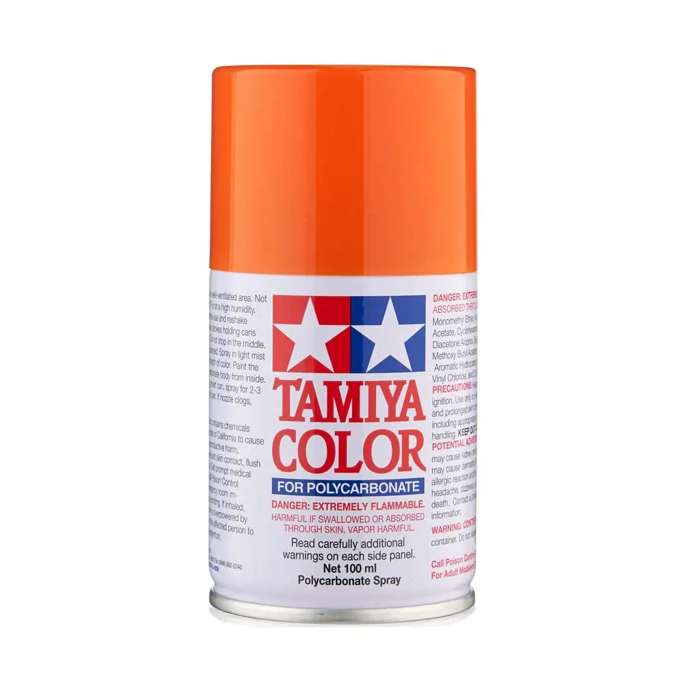 Ps-62 Polycarb Spray Paint, Pure Orange 1