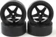 Tamiya Pre-Mounted Drift Tires (4) 26Mm: Tt01 1