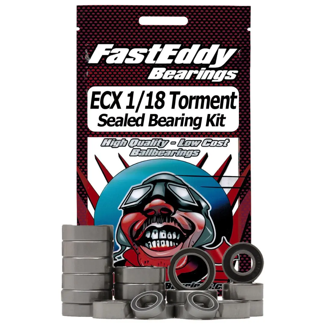 Fast Eddy Ecx 1/18 Torment Sealed Bearing Kit 1