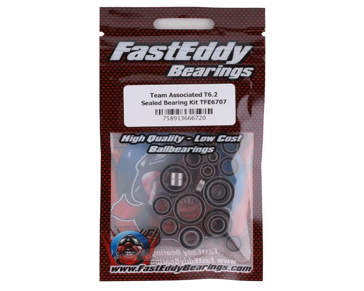 Bearing Kit, Team Associated Rc10 T6.2 1