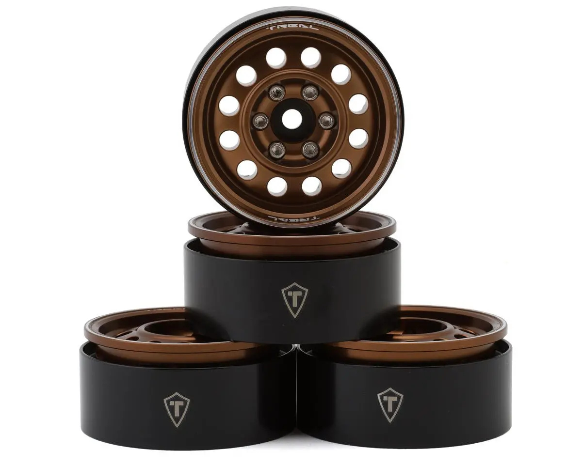Type I 1.9" Vintage 12-Hole Beadlock Wheels, Bronze (4) 1