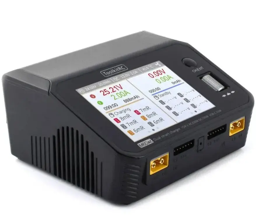 M6dac 200W Ac/Dc Dual-Channel Smart Charger 1