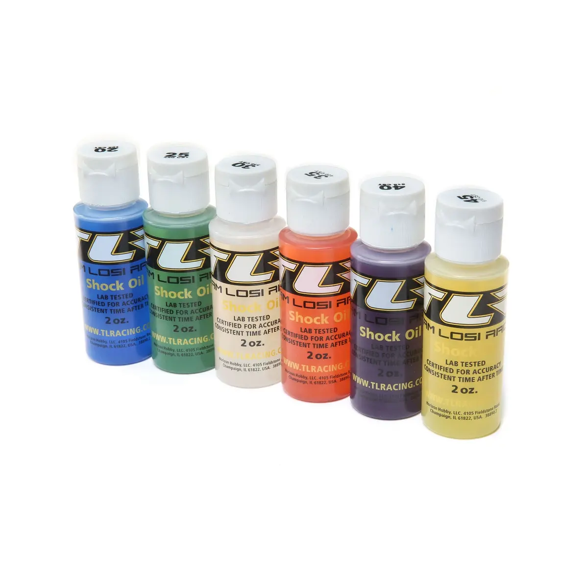 Shock Oil, 6Pk, 20, 25, 30, 35, 40, 45, 2Oz 1