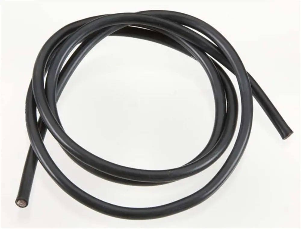 10 Gauge Wire, 3' Black 1