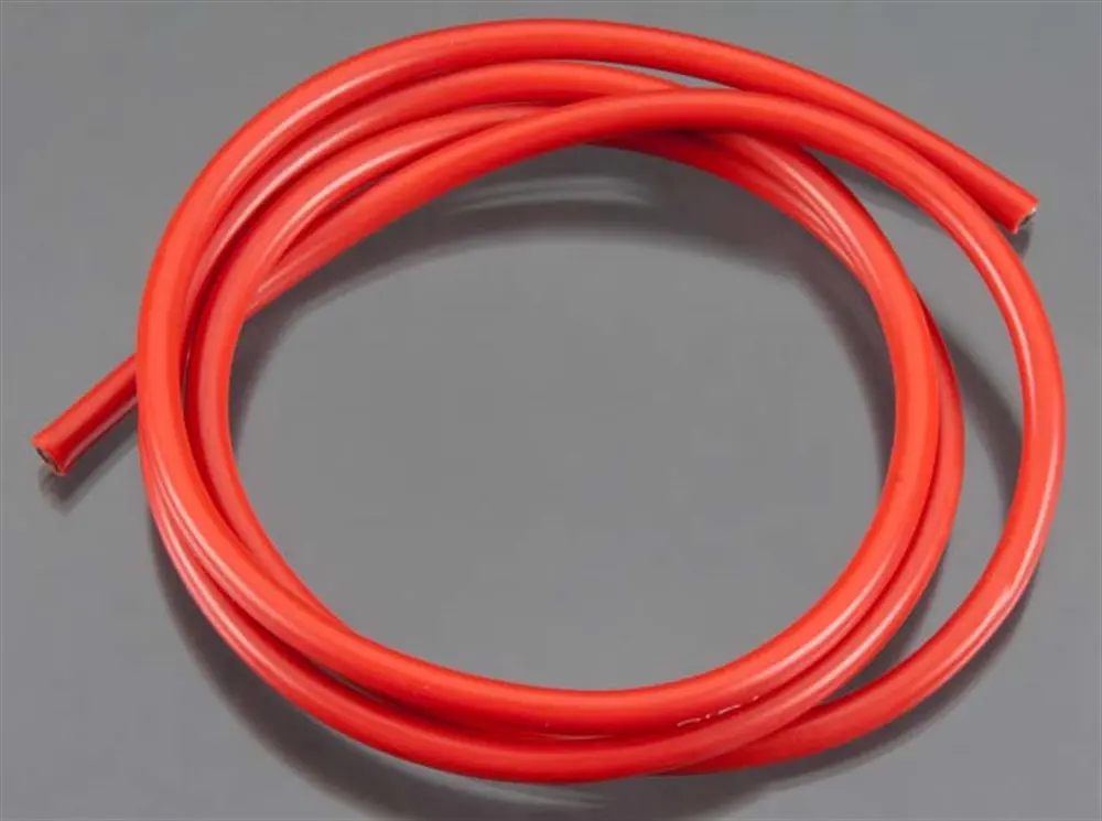 10 Gauge Super Flexible Wire, 3', Red 1