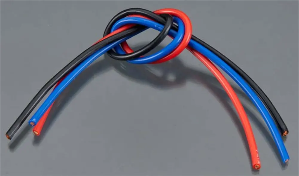 13 Gauge Wire Kit, 1' Ea Blk/Bl/Red 1
