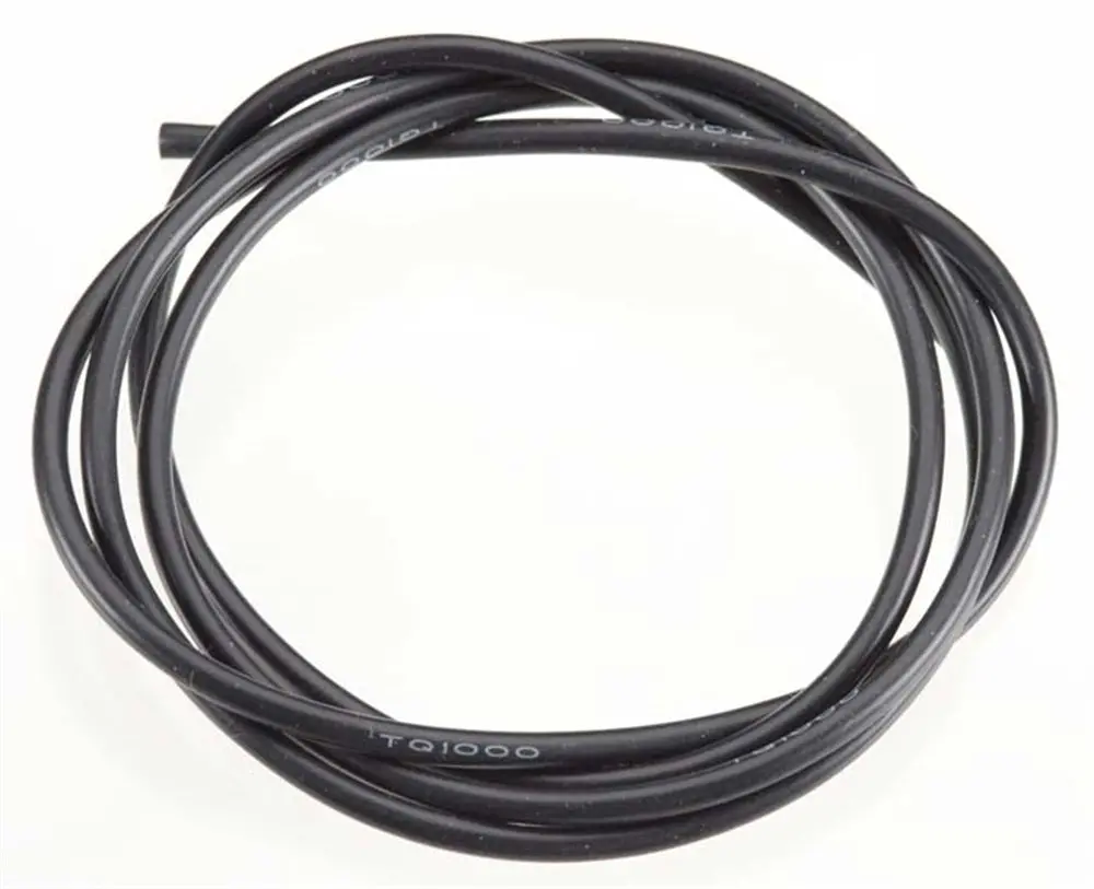14 Gauge Super Flexible Wire, 3', Black 1