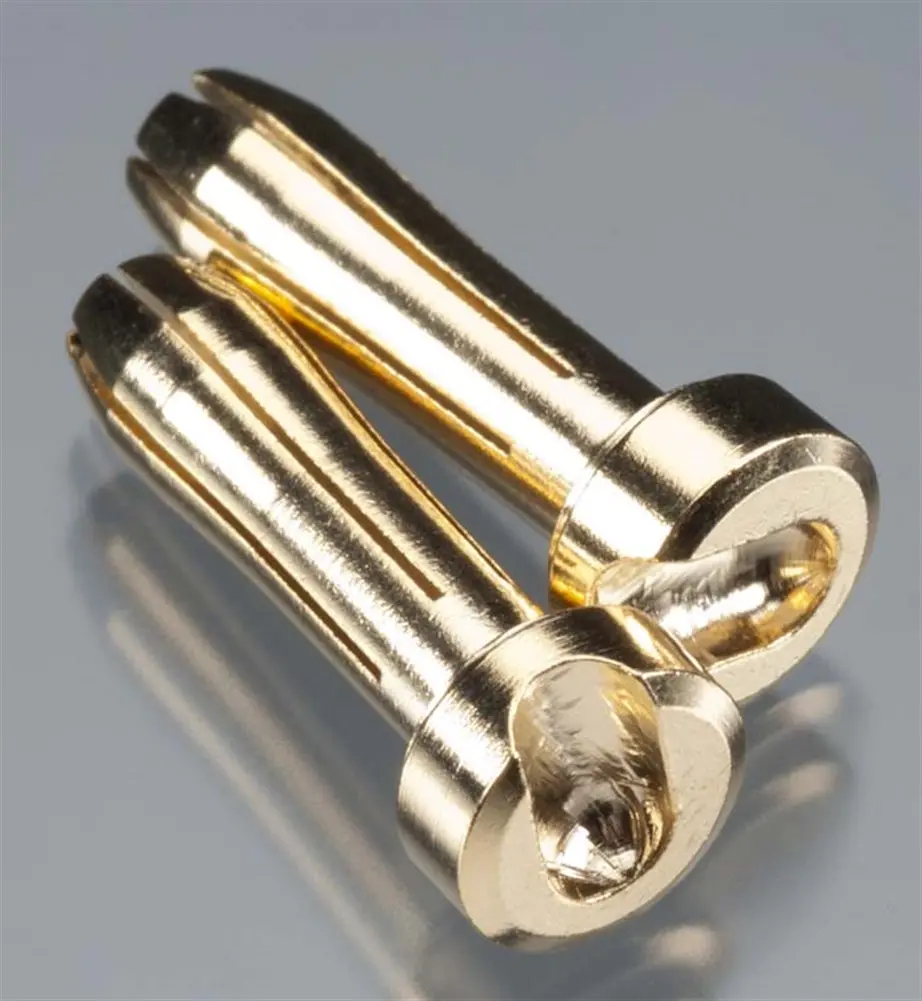 Male Hd Bullet Connector, 4Mm / 18Mm 1