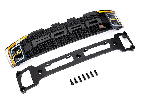Fully Assembled Front Grille W/ Mount & 3X10mm Screws 1