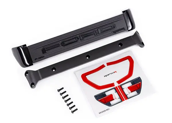 Tailgate Trim W/ Mount & 3X10mm Screws 1