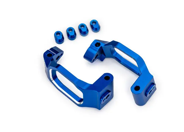 Aluminum Caster Blocks, L&R (2), Blue 1